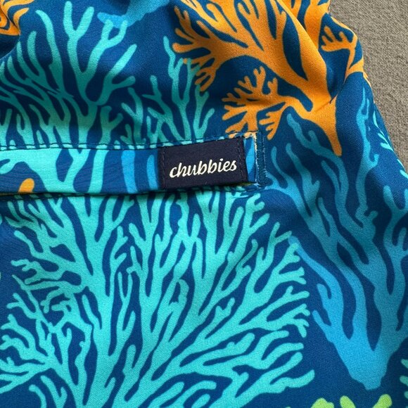 Mens XL Chubbies Swim Trunks Lined with 7" Inseam - Picture 4 of 8
